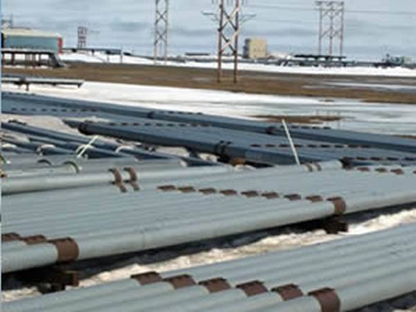 Our flexible composite hoses are used for transmission gas