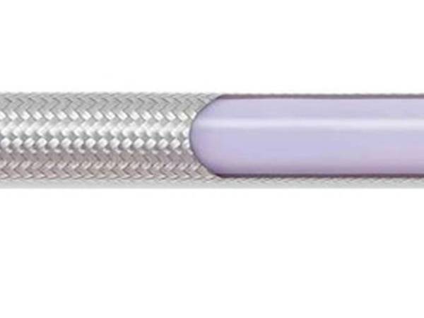 Inner structure of natural smoothbore PTFE steam hose